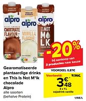 Promoties Sojadrink vanille - Alpro - Geldig van 22/05/2024 tot 03/06/2024 bij Carrefour