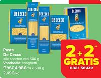 Promoties Spaghetti - De Cecco - Geldig van 22/05/2024 tot 03/06/2024 bij Carrefour