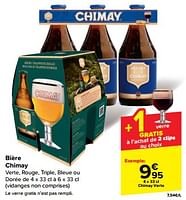 Promotions Chimay verte - Chimay - Valide de 22/05/2024 à 28/05/2024 chez Carrefour