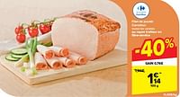 Promotions Filet de poulet carrefour - Produit maison - Carrefour  - Valide de 22/05/2024 à 28/05/2024 chez Carrefour