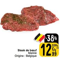 Promotions Steak de boeuf - Produit maison - Cora - Valide de 21/05/2024 à 27/05/2024 chez Cora