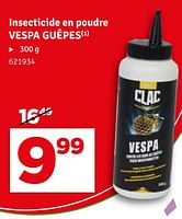 Promotions Insecticide en poudre vespa guêpes - Marantz - Valide de 21/05/2024 à 02/06/2024 chez Mr. Bricolage