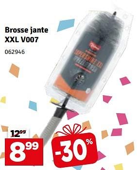 Promotions Brosse jante xxl v007 - Valma - Valide de 21/05/2024 à 02/06/2024 chez Mr. Bricolage