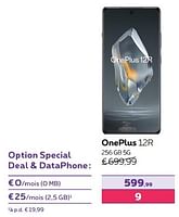 Promotions Oneplus 12r 256 gb 5g - OnePlus - Valide de 13/02/2024 à 31/07/2024 chez Proximus