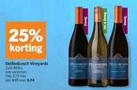 Promotions Stellenbosch vineyards - Vins blancs - Valide de 20/05/2024 à 26/05/2024 chez Albert Heijn