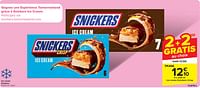 Promotions Ice cream snickers - Snickers - Valide de 22/05/2024 à 25/05/2024 chez Carrefour