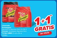 Promotions Schweppes agrumes zero - Schweppes - Valide de 22/05/2024 à 03/06/2024 chez Carrefour