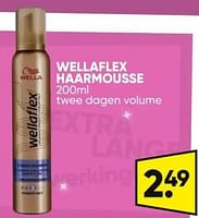Promoties Wellaflex haarmousse - Wella - Geldig van 20/05/2024 tot 02/06/2024 bij Big Bazar