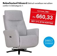Relaxfauteuil edward-Huismerk - Woonsquare