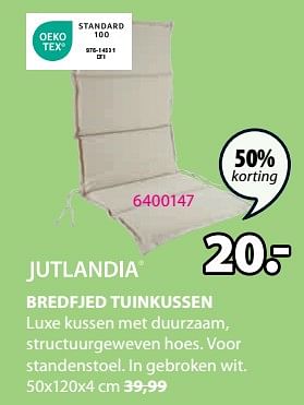 Promoties Bredfjed tuinkussen - Jutlandia - Geldig van 20/05/2024 tot 23/06/2024 bij Jysk