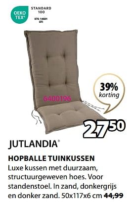 Promoties Hopballe tuinkussen - Jutlandia - Geldig van 20/05/2024 tot 23/06/2024 bij Jysk