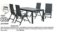 Promoties Mysen stoel - Jutlandia - Geldig van 20/05/2024 tot 23/06/2024 bij Jysk