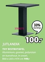 Promoties Thy bistrotafel - Jutlandia - Geldig van 20/05/2024 tot 23/06/2024 bij Jysk