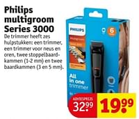 Promoties Philips multigroom series 3000 - Philips - Geldig van 21/05/2024 tot 26/05/2024 bij Kruidvat