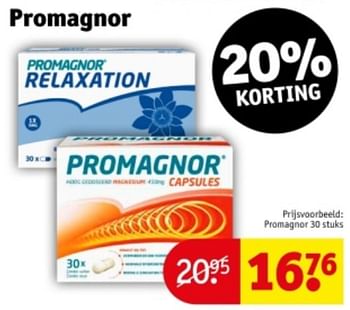 Promoties Promagnor - Promagnor - Geldig van 21/05/2024 tot 26/05/2024 bij Kruidvat