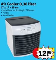 Promoties Air cooler - Huismerk - Kruidvat - Geldig van 21/05/2024 tot 26/05/2024 bij Kruidvat