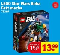 Promoties Lego star wars boba fett mecha 75369 - Lego - Geldig van 21/05/2024 tot 26/05/2024 bij Kruidvat