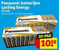 Panasonic batterijen lasting energy-Panasonic