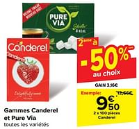 Promotions Canderel - Canderel - Valide de 22/05/2024 à 03/06/2024 chez Carrefour