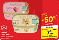 Promotions Glace vanille de madagascar - Ola - Valide de 22/05/2024 à 03/06/2024 chez Carrefour