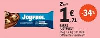 Promotions Barre joyfuel - Joyfuel - Valide de 21/05/2024 à 02/06/2024 chez E.Leclerc