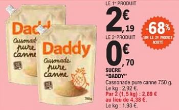 Promotions Sucre daddy - Daddy - Valide de 21/05/2024 à 02/06/2024 chez E.Leclerc