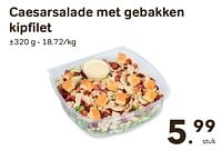 Caesarsalade met gebakken kipfilet-Huismerk - Buurtslagers