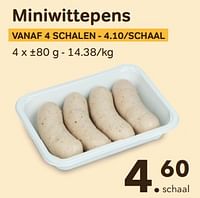 Miniwittepens-Huismerk - Buurtslagers