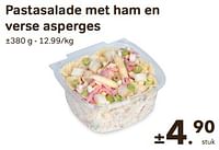 Pastasalade met ham en verse asperges-Huismerk - Buurtslagers