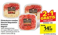 Promoties Flinterdunne sneetjes planche dégustation premium negroni - Negroni - Geldig van 22/05/2024 tot 03/06/2024 bij Carrefour