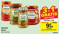 Promoties Groene olijven snocciolate - Sacla - Geldig van 22/05/2024 tot 03/06/2024 bij Carrefour