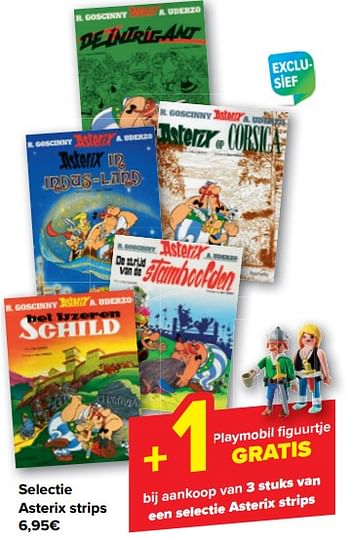 Promoties Selectie asterix strips - Huismerk - Carrefour  - Geldig van 22/05/2024 tot 03/06/2024 bij Carrefour