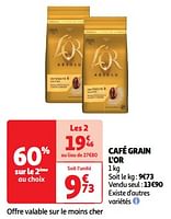 Promoties Café grain l`or - Douwe Egberts - Geldig van 22/05/2024 tot 26/05/2024 bij Auchan