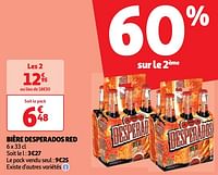 Promotions Bière desperados red - Desperados - Valide de 22/05/2024 à 26/05/2024 chez Auchan Ronq