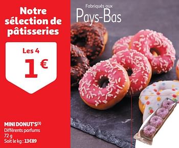 Promotions Mini donut`s - Produit Maison - Auchan Ronq - Valide de 22/05/2024 à 26/05/2024 chez Auchan Ronq
