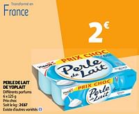 Promotions Perle de lait de yoplait - Yoplait - Valide de 22/05/2024 à 26/05/2024 chez Auchan Ronq