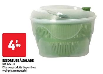 Promoties Essoreuse à salade - Huismerk - Auchan - Geldig van 22/05/2024 tot 27/05/2024 bij Auchan