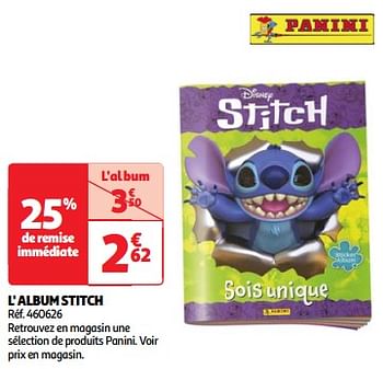 Promoties L` album stitch - Panini - Geldig van 22/05/2024 tot 27/05/2024 bij Auchan