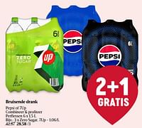 Promoties Bruisende drank zero sugar 7up - 7-Up - Geldig van 23/05/2024 tot 29/05/2024 bij Delhaize