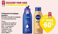 Promoties Voedende body milk 5in1 complete care - Nivea - Geldig van 23/05/2024 tot 29/05/2024 bij Delhaize