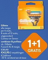 Promoties Gillette fusion5 xl - Gillette - Geldig van 22/05/2024 tot 04/06/2024 bij OKay