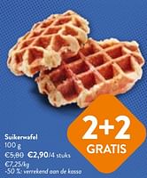 Promoties Suikerwafel - Huismerk - Okay Buurtwinkels - Geldig van 22/05/2024 tot 04/06/2024 bij OKay