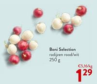 Promoties Boni selection radijzen rood-wit - Boni - Geldig van 22/05/2024 tot 04/06/2024 bij OKay