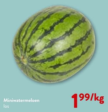 Promoties Miniwatermeloen - Huismerk - Okay Buurtwinkels - Geldig van 22/05/2024 tot 04/06/2024 bij OKay