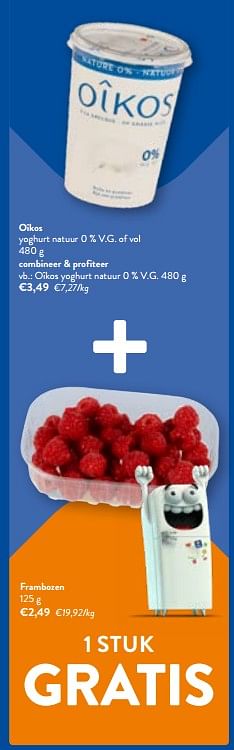 Promoties Oîkos yoghurt natuur - Oikos - Geldig van 22/05/2024 tot 04/06/2024 bij OKay