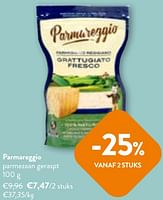Promoties Parmareggio parmezaan geraspt - Parmareggio - Geldig van 22/05/2024 tot 04/06/2024 bij OKay