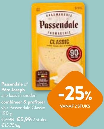 Promoties Passendale kaas in sneden classic - Passendale - Geldig van 22/05/2024 tot 04/06/2024 bij OKay