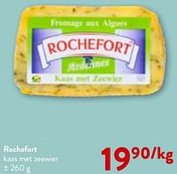 Promoties Rochefort kaas met zeewier - Rochefort - Geldig van 22/05/2024 tot 04/06/2024 bij OKay