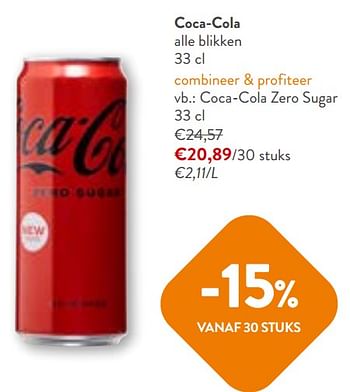 Promotions Coca-cola zero sugar - Coca Cola - Valide de 22/05/2024 à 04/06/2024 chez OKay