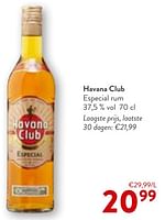 Promoties Havana club especial rum - Havana club - Geldig van 22/05/2024 tot 04/06/2024 bij OKay
